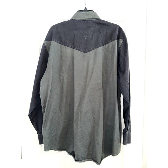 Spindle River Western Shirt Long Sleeve Button Down Men’s XL - Picture 6 of 8